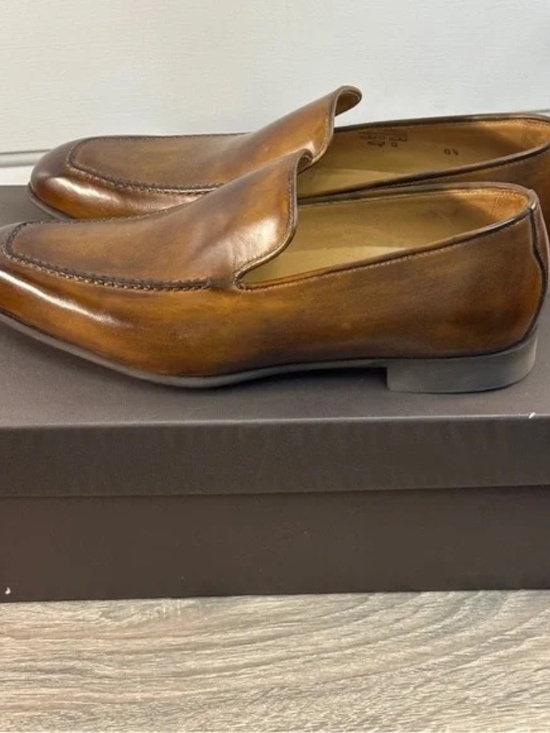 Scarpe Di Bianco Men\'s Italian handmade‎ loafers size 8.5 (US 9.5) in “Sombrero\